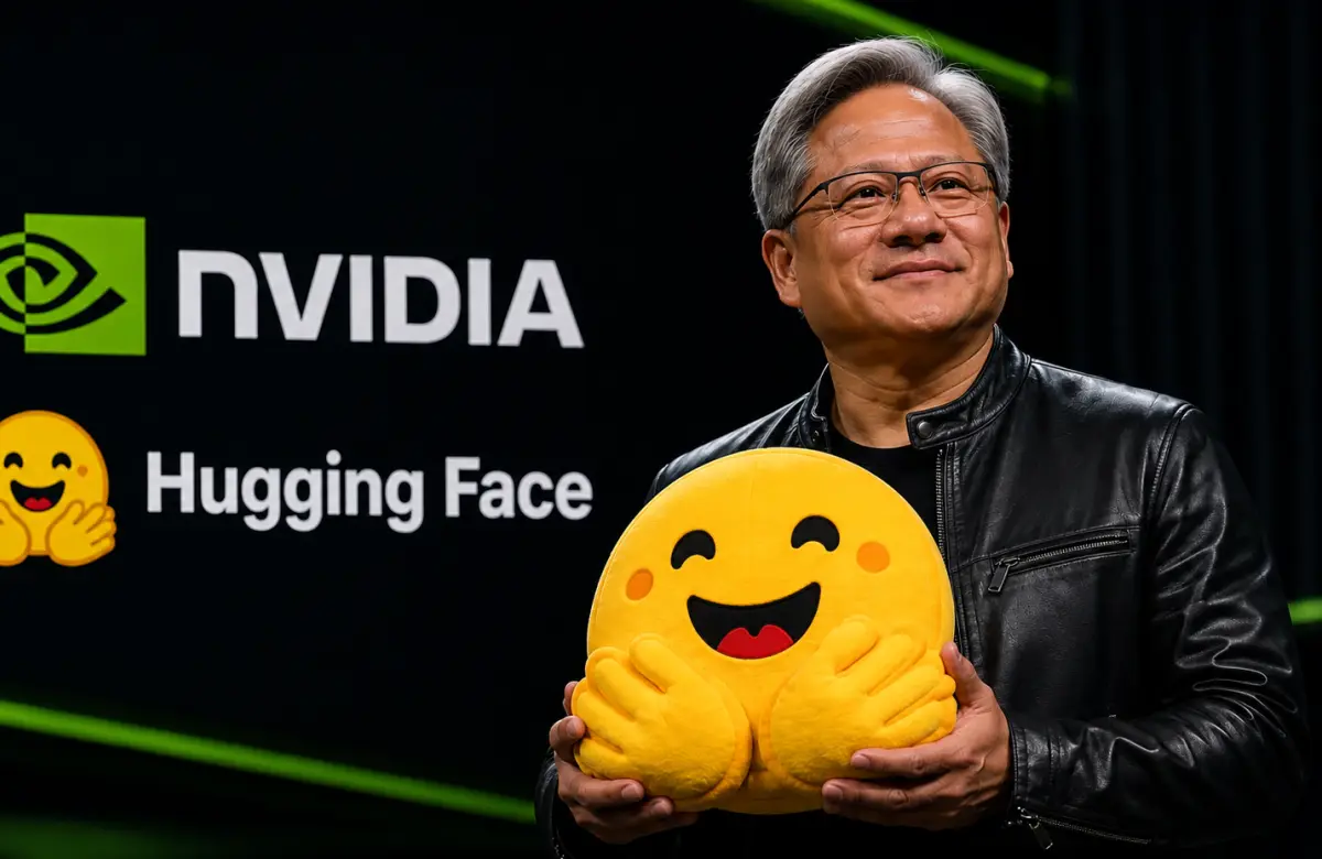Nvidia compra Hugging Face por US$ 13.000 millones para dominar por completo el campo de la IA