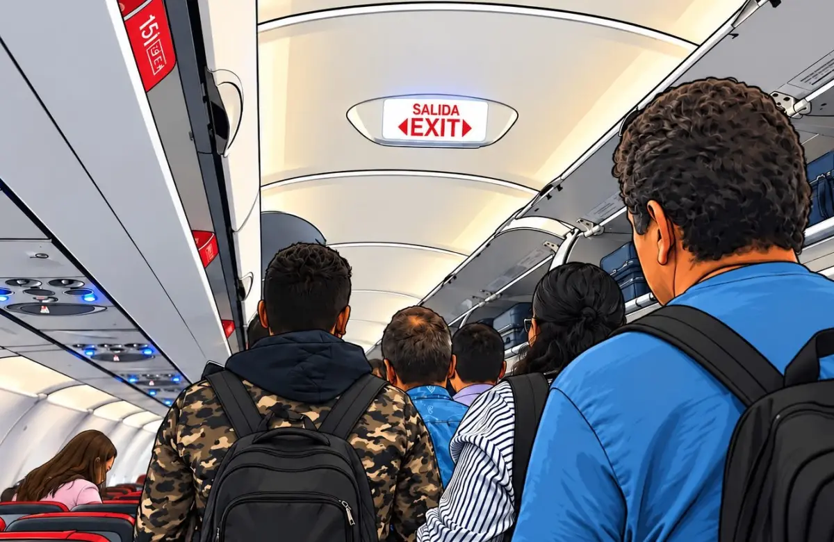 Cómo embarcar y cómo desembarcar de un avión 