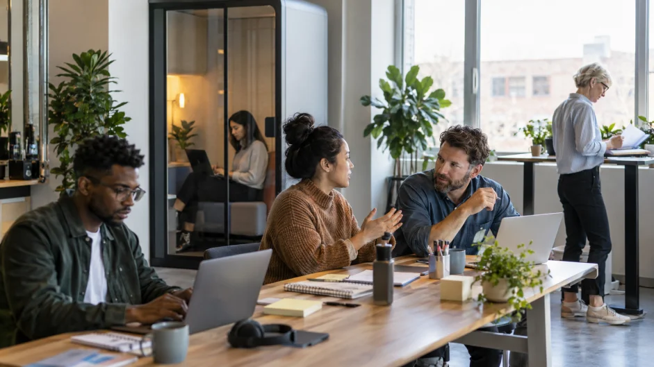 (SE PUEDE USAR)  productividad, actividad, trabajo  Crédito: Imagen creada con IA - Imagen creada con IA
