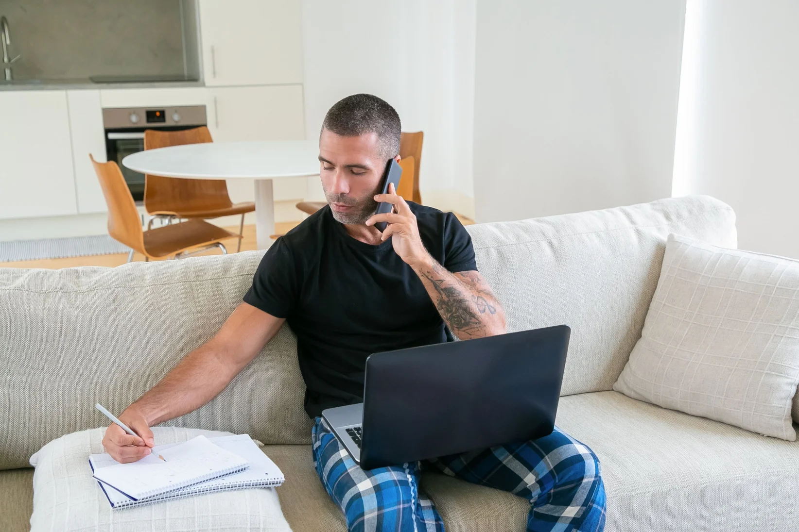 Teletrabajo, oficina, trabajo, homeoffice (Pexels)