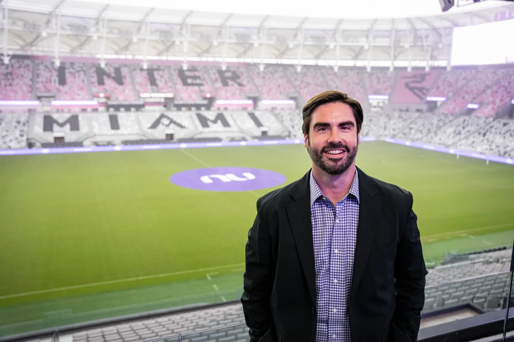Xavier Asensi, presidente de Operaciones de Negocio de Inter Miami, en una entrevista con Forbes Argentina. - INTER MIAMI