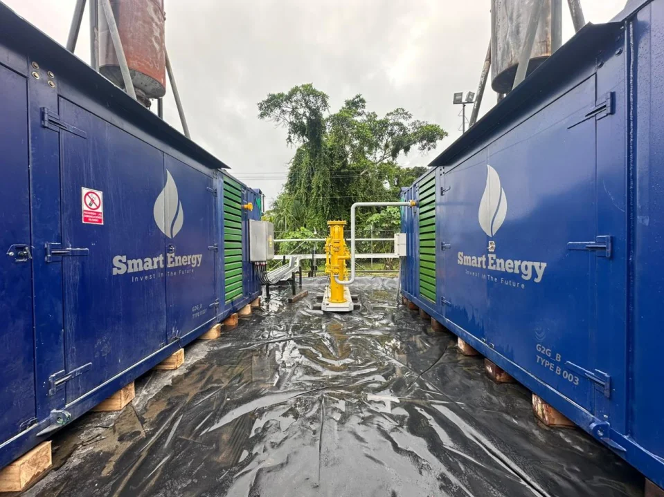 Máquina que convierte el gas residuo de las petroleras en energía - Cortesía: Smart Energy