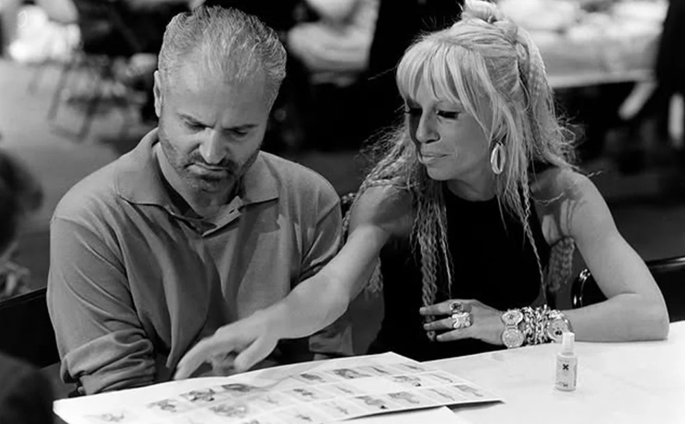 Gianni y Donatella Versace - Donatella Versace