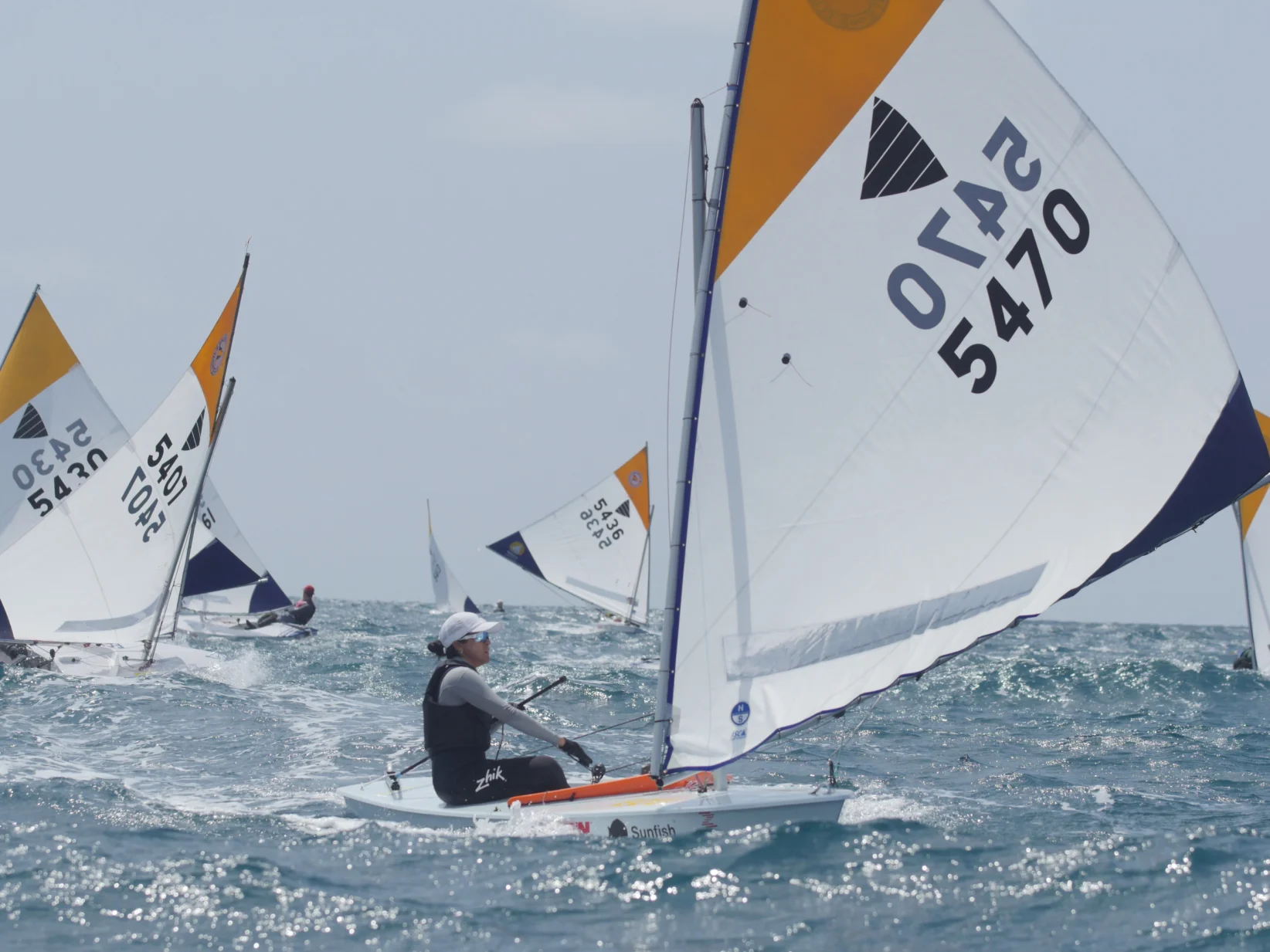 María José Cucalón, en una de las competencias. - Foto: Cortesía