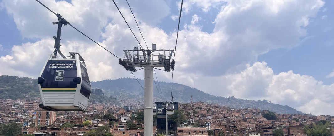 Metrocable de Medellín - Foto: Cortesía