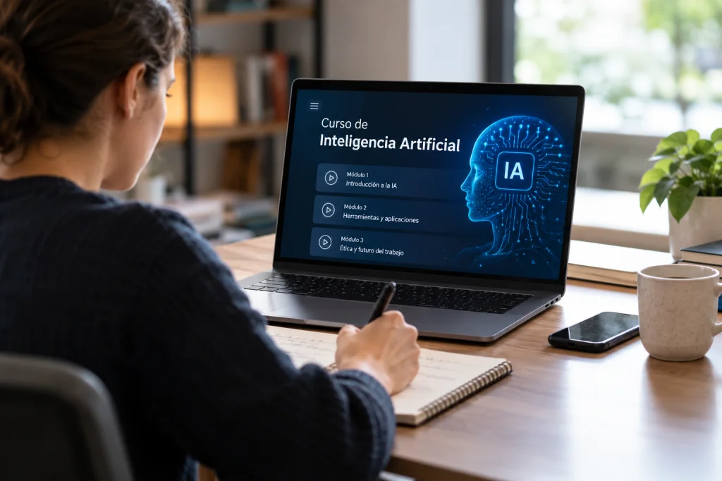 SE PUEDE USAR/ Capacitación en IA - Foto: ilustración creada con inteligencia artificial.