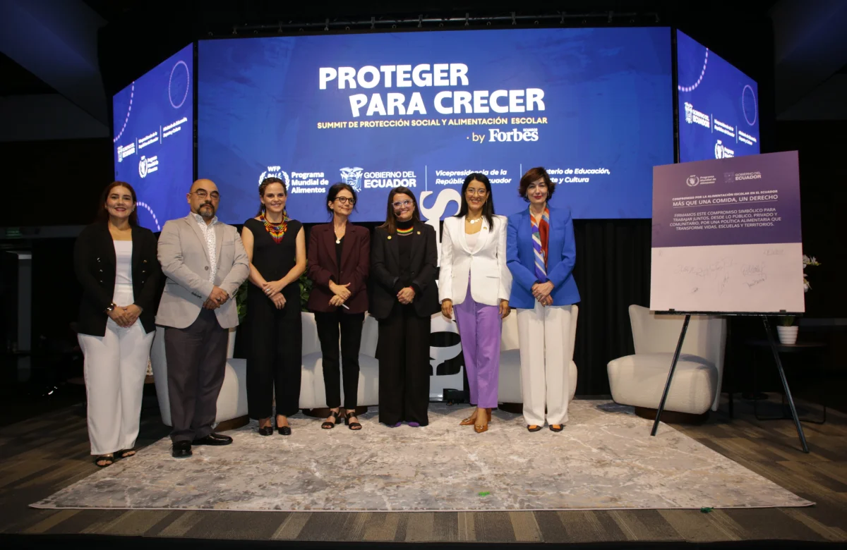 Summit Proteger para Crecer: un plato de comida que conecta educación, nutrición y economía local