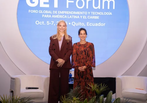 Get Forum 2026: Lavinia Valbonesi llama a invertir en las mujeres y ampliar sus oportunidades económicas