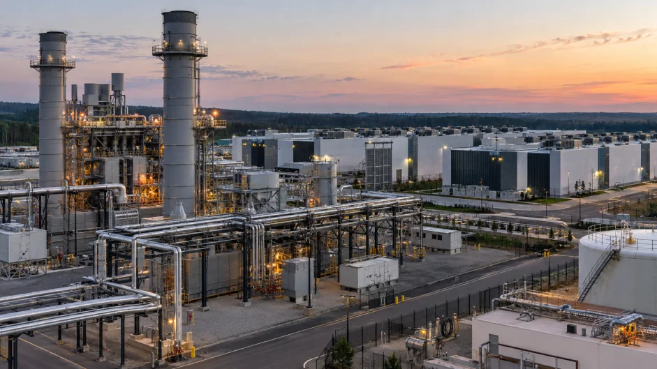 (SE PUEDE USAR) Complejo industrial, energía Crédito: Imagen creada con IA - imagen creada con IA