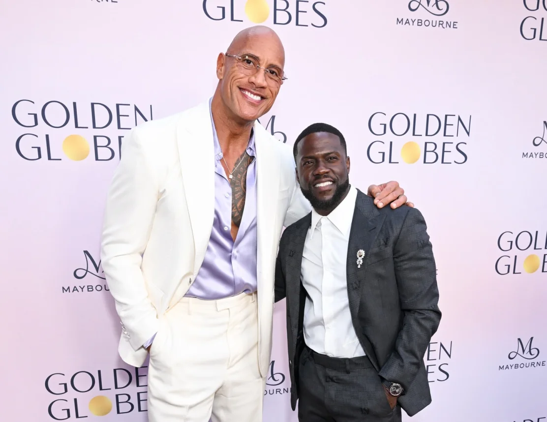 Kevin Hart y Dwayne Johnson. - Foto: Instagram @kevinhart4real.