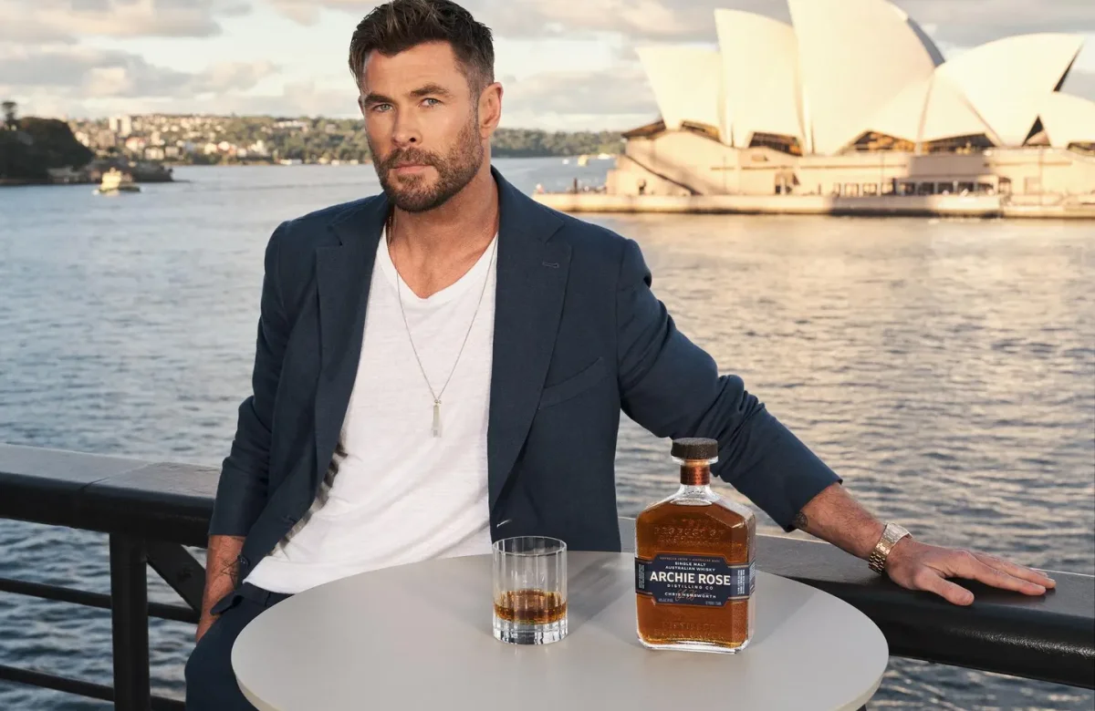 Chris Hemsworth, el actor de Thor, apuesta por el whisky australiano y lo impulsa en Estados Unidos